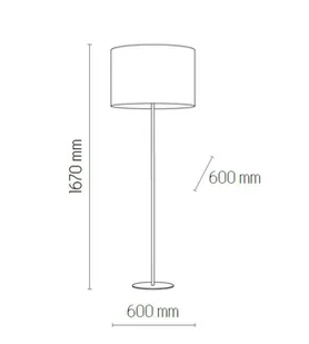 TK Lighting Lampa podłogowa WINSTON White 1pł.   5142 - Lampy stojące - miniaturka - grafika 2