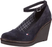 Czółenka - Tommy Hilfiger ANGELINA 4 A czółenka damskie, niebieski - niebieski Midnight 403-36 EU - miniaturka - grafika 1
