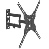 Uchwyty do telewizora - Uchwyt Ścienny do Telewizora Monitora PLA65-443 13-55" 75x75 100x100 200x200 Przegubowy TV Czarny - miniaturka - grafika 1