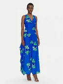 Sukienki - Morgan Sukienka wieczorowa 251-RENZO.F Niebieski Regular Fit - miniaturka - grafika 1