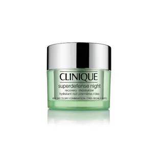 Clinique Superdefense Night Recovery Moisturizer 1/2 Very Dry To Dry Combination regenerujcy krem na noc 50ml - Kremy do twarzy - miniaturka - grafika 1