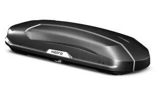 Hapro Trivor 560 czarny matowy - Boxy dachowe - miniaturka - grafika 1
