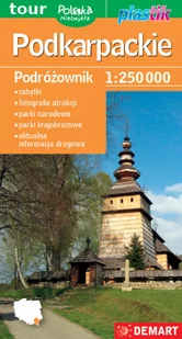 Województwo podkarpackie podróżownik mapa turysty Nowa - Książki o architekturze - miniaturka - grafika 1