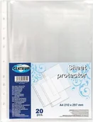 Koszulki na dokumenty - Koszulki groszkowe A4 CENTRUM 20 szt - miniaturka - grafika 1