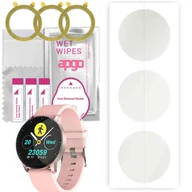 Akcesoria do smartwatchy - 3x Folia hydrożelowa MATOWA do Garett Lily - apgo Smartwatch Hydrogel MATTE Protection Ochrona na ekran smartwatcha - miniaturka - grafika 1