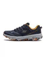 Buty trekkingowe męskie - Skechers GORUN męskie buty trekkingowe, buty trekkingowe, buty do biegania w terenie, z chłodzoną powietrzem pianką, Granatowy multi, 44 EU - miniaturka - grafika 1