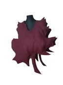 Stroje karnawałowe - Pani Jesień strój liść klonu bordo balik jesienny karnawał - miniaturka - grafika 1