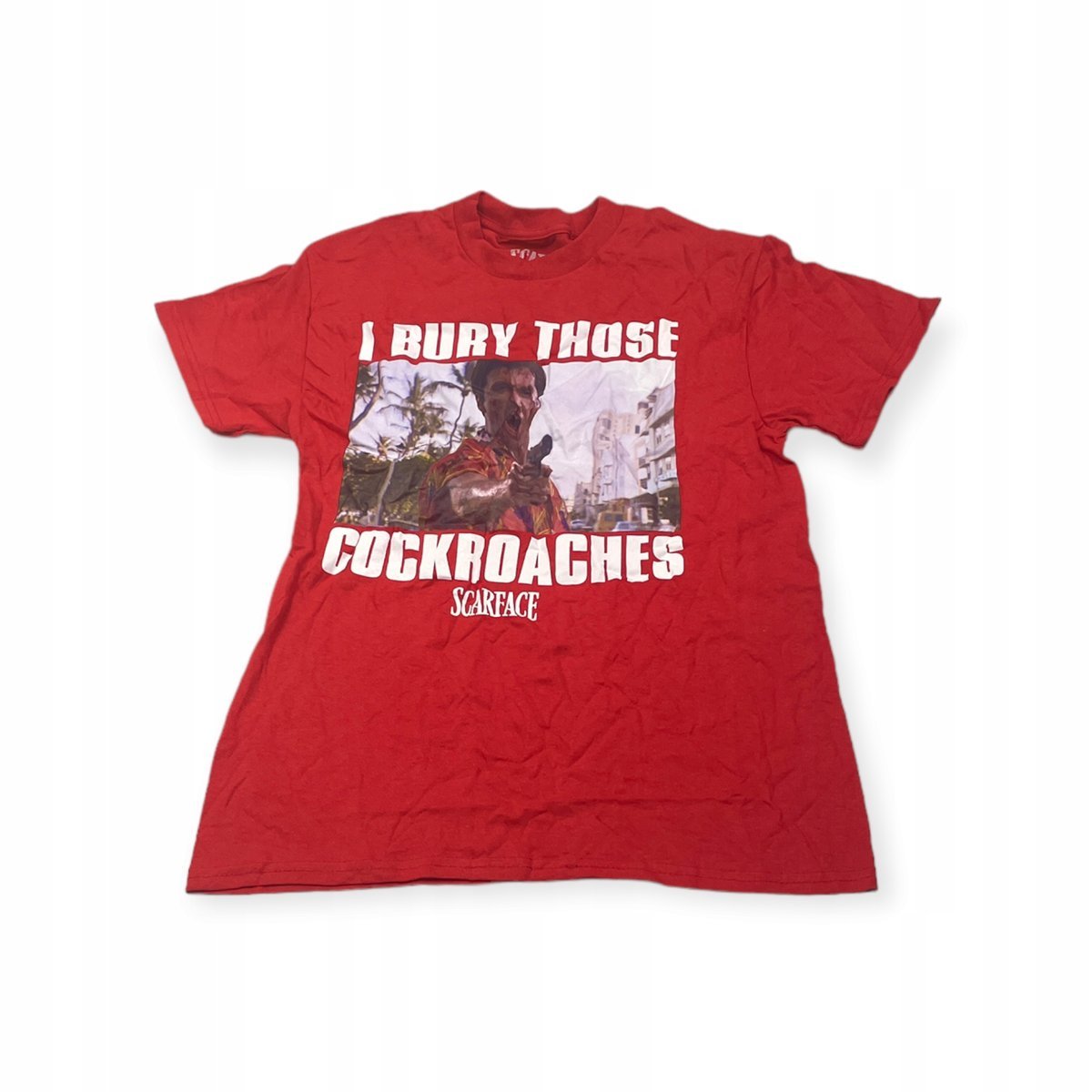 Koszulka T-shirt męski okrągły dekolt SPENCER'S NADRUK S