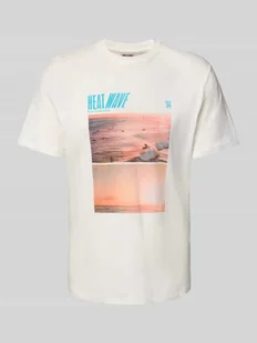 T-shirt o kroju regular fit z nadrukiem z motywem - Koszulki męskie - miniaturka - grafika 1