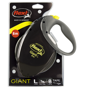 Flexi Giant L Taśma do 8m do 50 kg - czarna