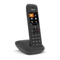 Telefony stacjonarne - Gigaset C575HX Telefon w systemie DECT Nazwa i identyfikacja dzwoniącego Czarny - miniaturka - grafika 1