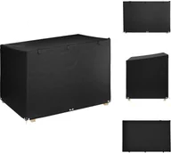 Pokrowce na meble ogrodowe - vidaXL Pokrowiec na huśtawkę 12 oczek 215x150x130/150cm polietylen - Pokrowce ochronne na meble ogrodowe - miniaturka - grafika 1