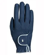 Rękawiczki jeździeckie - Roeckl Rękawiczki LONA 01-301336 - navy/silver - miniaturka - grafika 1