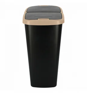 Kosz Na Śmieci COMPACTA Q DUO Jasny Brąz/Czarny 45l - Kosze na śmieci - miniaturka - grafika 3
