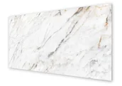 Dekoracje domu - Panel kuchenny HOMEPRINT Jasny luksusowy marmur 120x60 cm - miniaturka - grafika 1