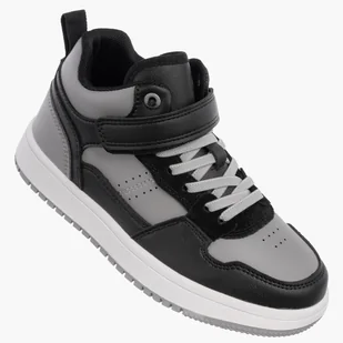 Buty Chłopięce Sneakersy Szare Na Rzepy Sportowe Za kostkę TC819 i TC823 Szary 31 - Buty dla chłopców - miniaturka - grafika 1