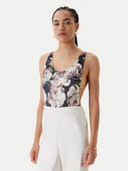 Body - NORMA KAMALI Body KK125XPL029670 Kolorowy Slim Fit - miniaturka - grafika 1