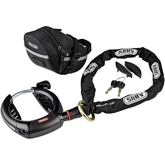 Abus ABUS 5950 nr Pro Shield Plus + 6 KS/85 + st5950 zapięcie rowerowe, Black, One Size 79230-4