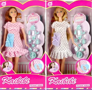 Mega Creative, Lalka 29 cm w ciąży Mix, 502555 - Lalki dla dziewczynek - miniaturka - grafika 1