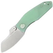 Noże - Kubey Monsterdog Nóż składany z blokadą Liner Lock Rękojeść Jade G10 KU337L - miniaturka - grafika 1