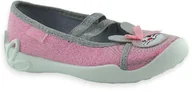 Buty dla dziewczynek - Balerinki na gumkę kapcie dla dziewczynki do przedszkola Befado 116X329 Blanca - miniaturka - grafika 1