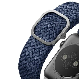 UNIQ pasek Aspen Apple Watch 40/38/41mm Braided niebieski/oxford blue - Akcesoria do smartwatchy - miniaturka - grafika 5