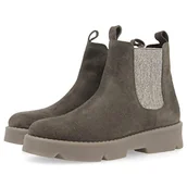 Botki damskie - GIOSEPPO Szare botki typu Chelsea z gumką boczną dla dziewczynki i chłopca Pyhra, Szary, 28 EU - miniaturka - grafika 1