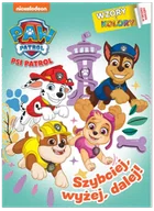 Książki edukacyjne - Szybciej, wyżej, dalej! Psi Patrol. Wzory i Kolory - miniaturka - grafika 1