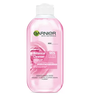 Garnier Skin Naturals, tonik łagodzący dla skóry suchej i wrażliwej Woda Różana, 200 ml - Toniki i hydrolaty do twarzy - miniaturka - grafika 1