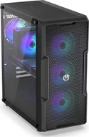 Zestawy komputerowe - Komputer Ryzen 7 9800x3d, 32 GB RAM, RTX 5080, 2 TB M.2 PCIe Windows 11 Home Trial, Regnum 400ARGB - miniaturka - grafika 1