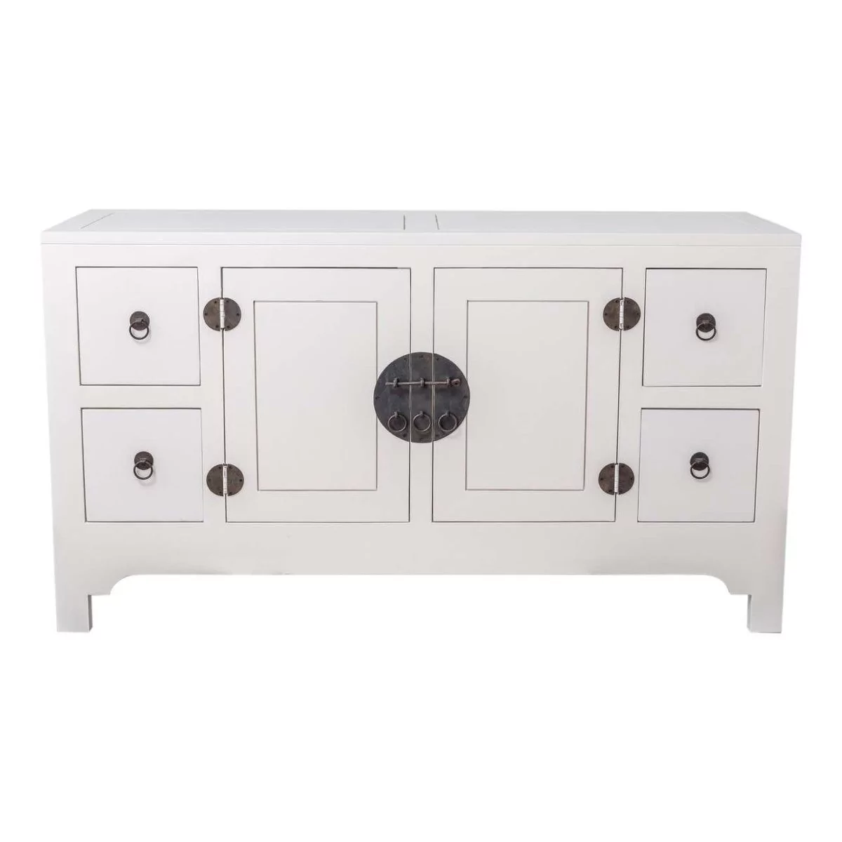 Dekoria pl pl Komoda Modern 137x45x76cm white 137 x 45 x 76 cm 005-605