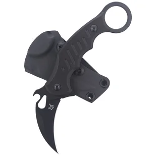 Nóż FOX Karambit Fixed G10 Black, Black Idroglider (FX-598) - Noże - miniaturka - grafika 4