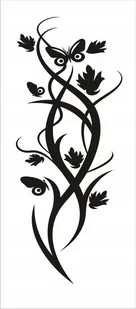 Naklejka na ścianę meble lustro dekor Ornament 34, 60x25 cm - Naklejki na ścianę - miniaturka - grafika 1