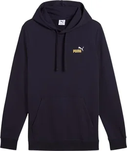 Bluza męska Puma Ess 2 Color Small No.1 Logo Hoodie TR granatowa 684719 16 L - Bluzy męskie - miniaturka - grafika 1
