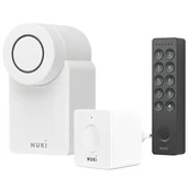 Systemy inteligentnych domów - Zestaw NUKI (Smart Lock 3.0 + Bridge 3.0 + Keypad 2.0 Klawiatura IP 65) - miniaturka - grafika 1
