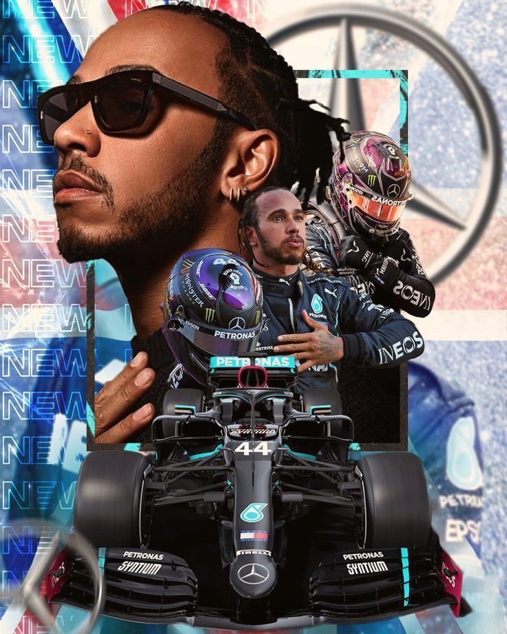 PODKŁADKA POD MYSZ Nadruk 22x18 cm Lewis Hamilton Formula 1 Tekst Prezent