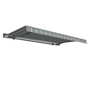 Markiza Tarasowa Automatyczna Premium Automatic 400X300 Grey/White - Focus Garden - Markizy Markiza Tarasowa Automatyczna Premium Automatic 400X300 Grey/White - Focus Garden - Markizy - miniaturka - grafika 1