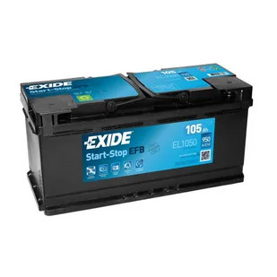 Akumulator EXIDE 12V 105Ah 950A EL1050  w 24 h. Do 100 dni na zwrot. 100 tys. Klientów. - Akumulatory samochodowe - miniaturka - grafika 1