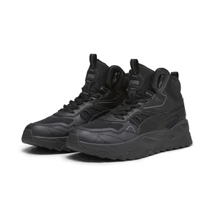 Męskie Sneakersy PUMA TRINITY MID HYBRID 39232701 – Czarny - Sneakersy męskie - miniaturka - grafika 1