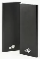 Powerbanki - TB Power Bank 9000 czarny, dual USB, aluminium - miniaturka - grafika 1