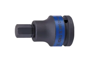 NASADKA UDAROWA Z KOŃCÓWKĄ HEX 1" 30mm x 93mm King Tony - Klucze i nasadki - miniaturka - grafika 1