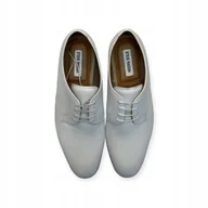 Półbuty męskie - Półbuty męskie Steve Madden Edgley White 44 - miniaturka - grafika 1