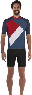 Koszulki rowerowe - Mavic Ksyrium Short-Sleeved Jersey Men, niebieski/czerwony M 2022 Koszulki kolarskie - grafika 1