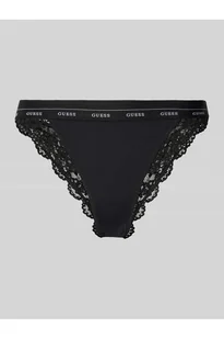 Figi z obszyciem z koronki model JANE - Guess - Majtki damskie - miniaturka - grafika 1