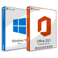Systemy operacyjne - Microsoft Windows 10 Home (OEM) + Microsoft Office 2021 Professional Plus (Aktywacja online) - miniaturka - grafika 1