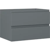 Szafki łazienkowe - Mexen Orio szafka łazienkowa podumywalkowa 70 cm, 2 szuflady, grafit mat - 91A10-07047-2-BFF66 - miniaturka - grafika 1