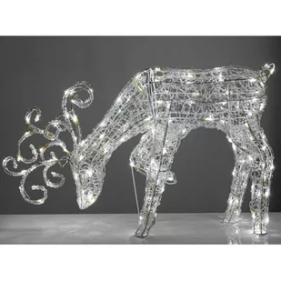 Renifer zewnętrzny 160 LED 86 cm - Ozdoby bożonarodzeniowe - miniaturka - grafika 1