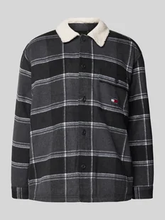 Kurtka koszulowa o kroju regular fit z listwą guzikową model ‘CHECK SHERPA’ - Kurtki męskie - miniaturka - grafika 1