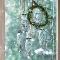 Ozdoby bożonarodzeniowe - Świąteczna zawieszka, zestaw 6 szt. Loulay - miniaturka - grafika 1