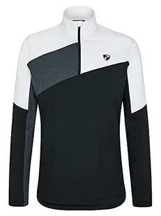 Ziener Ziener Joost męska bluza narciarska, bluza funkcyjna, z długim rękawem, oddychająca, stretch, ciepła czarny czarny 56 217253 - Bluzy męskie - miniaturka - grafika 1